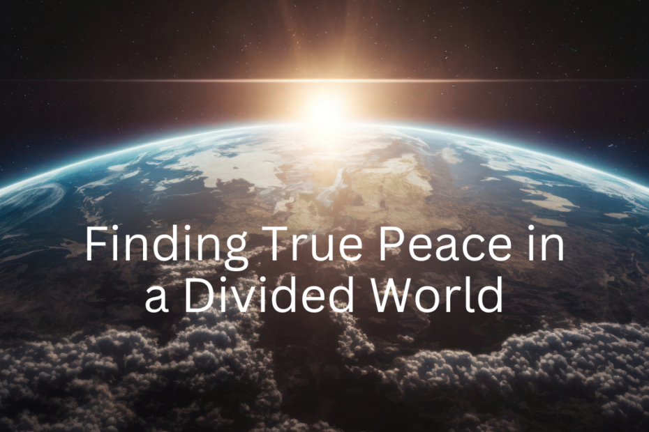 beyond "peace through strength"