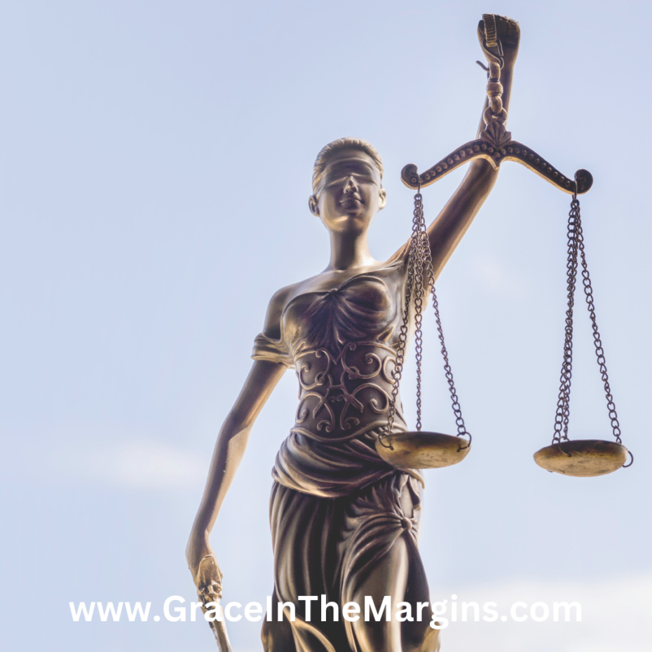 defying unjust authority, scales of justice