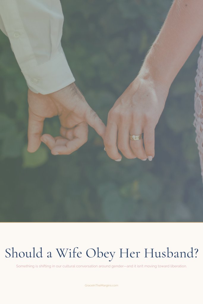 Should a wife obey her husband? It sounds like a question from another century. And yet, here we are in 2026, and it's more relevant than ever.